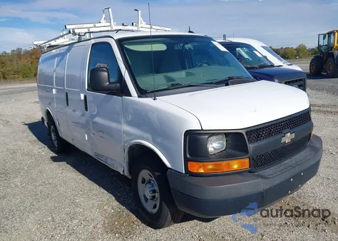 2015 Chevrolet Express 2500 Work Van из США, поврежденный, VIN 1GCWGFCF8F1156914